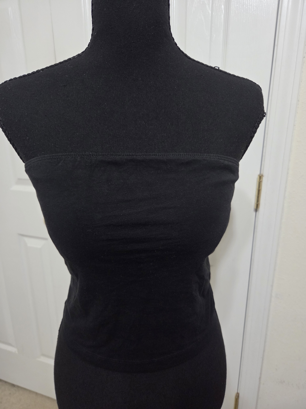 PINK Victoria's Secret Black Strapless Tube Camisole